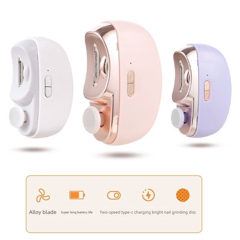 Nail Grinder Electric Nail Scissors Children Adult Anti-clip Nail Clippers Automatic Nail Clipper Multifunctional Nail Grinder