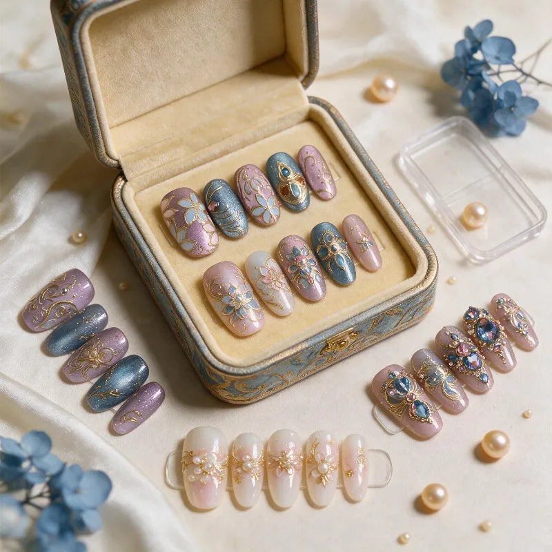 Handmade Press-On Nails | Reusable False Nails for Any Occasion